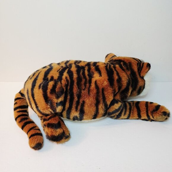 Vtg 18" Dakin Applause Tango Bengal Tiger Laying Down Realistic Plush Stuffed - Picture 4 of 7